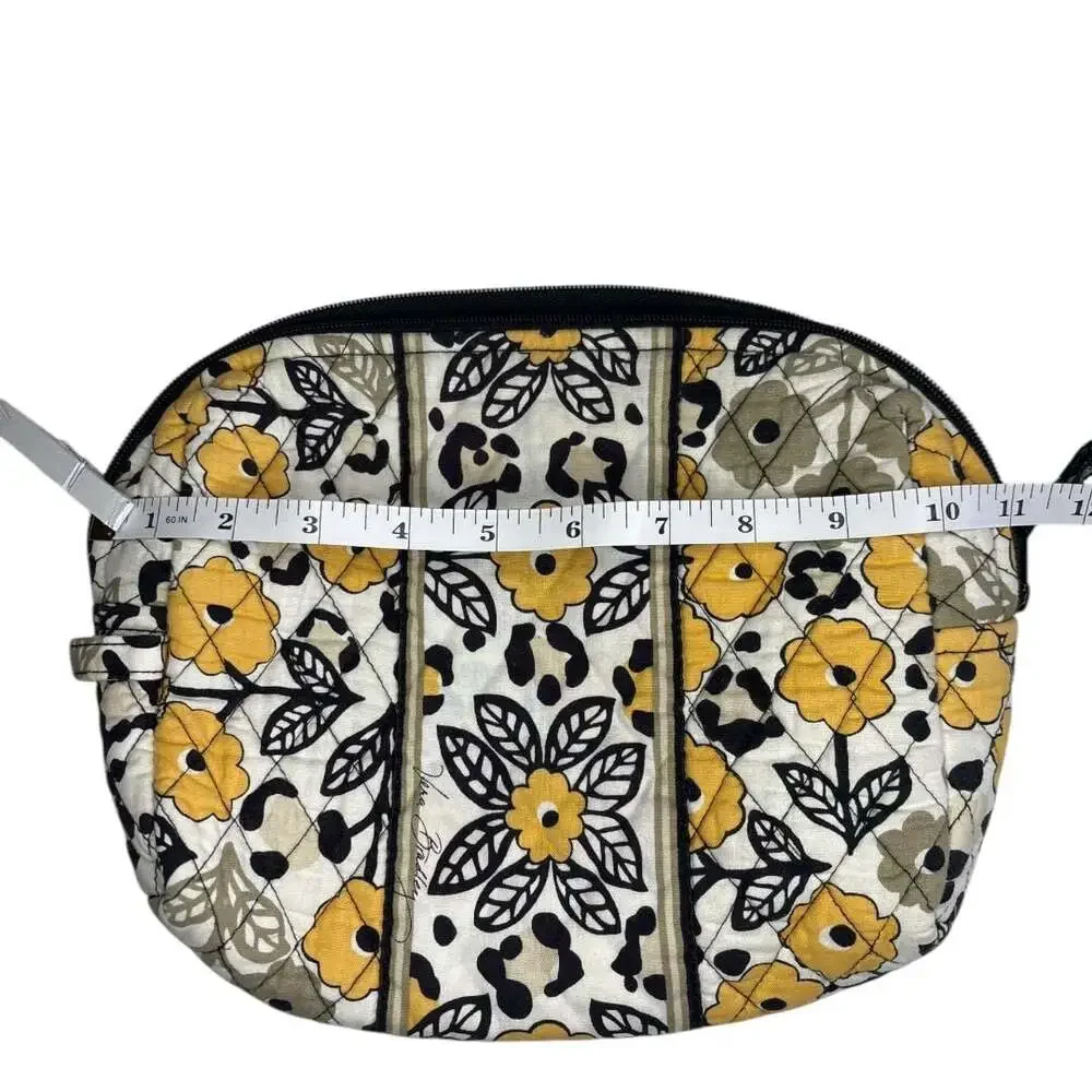 Vera Bradley Wildflower Paisley Quilted Medium Cosmetic Bag